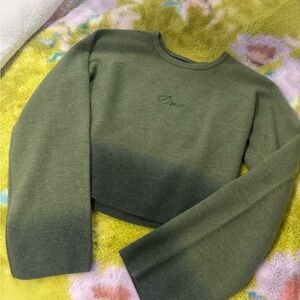 Dime Green Women's Top